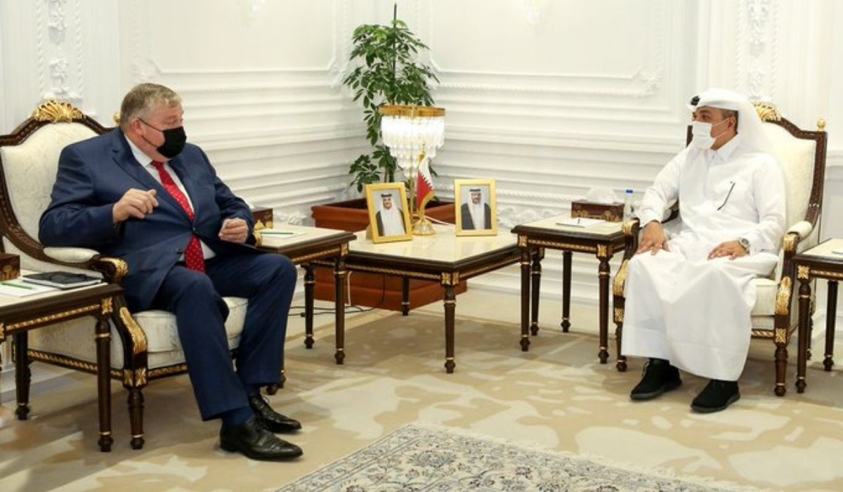 Minister of Administrative Development Meets Chairman of Sports Committee of European Parliament